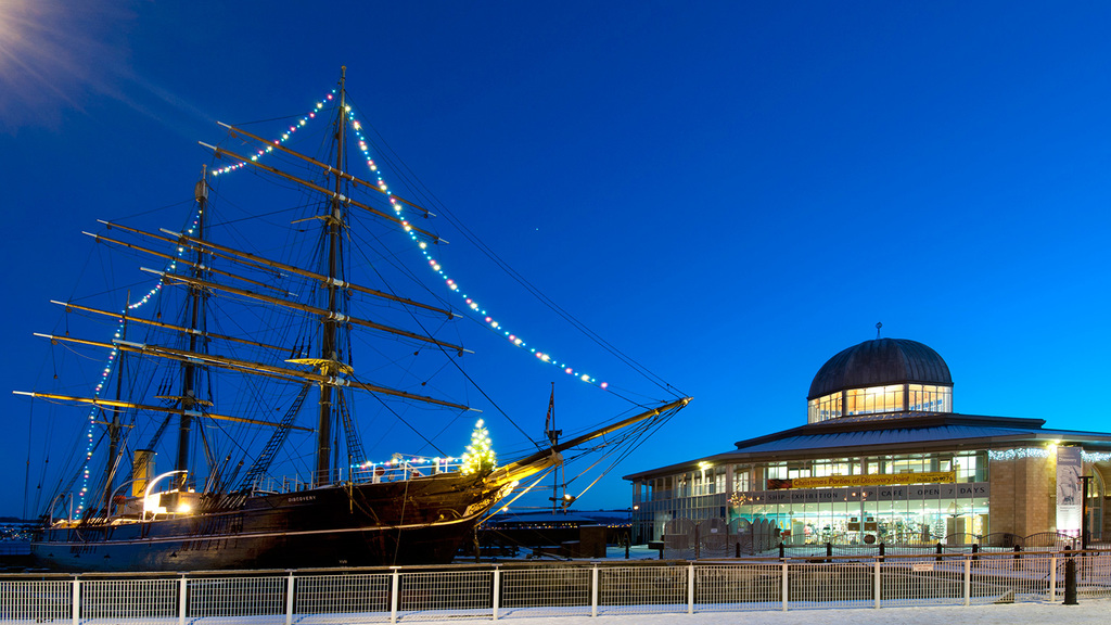 RRS Discovery - the ship from which Scott explored the Antarctic 