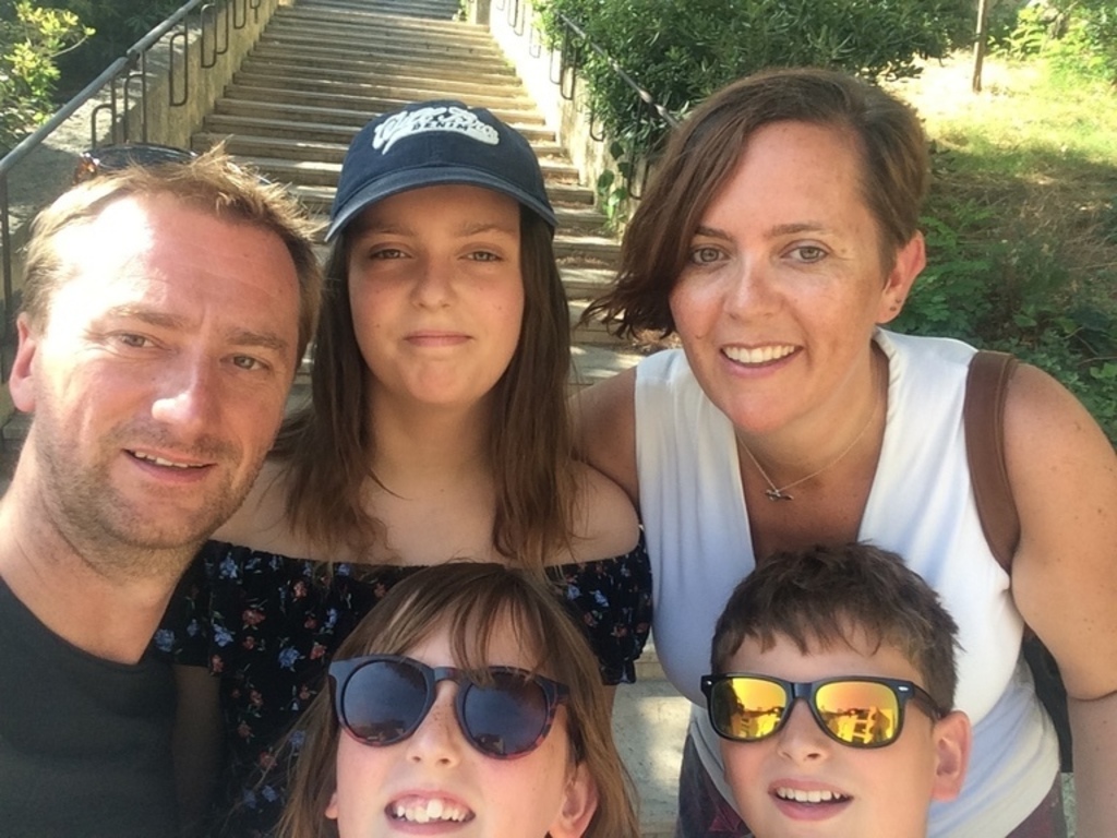 le Maréchal family in the South of France - summer 2017