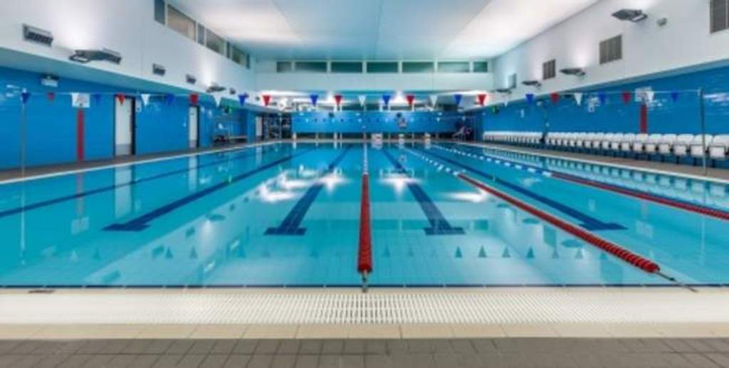 The public swimming pool in West Norwood - 10 minutes walk from our house.