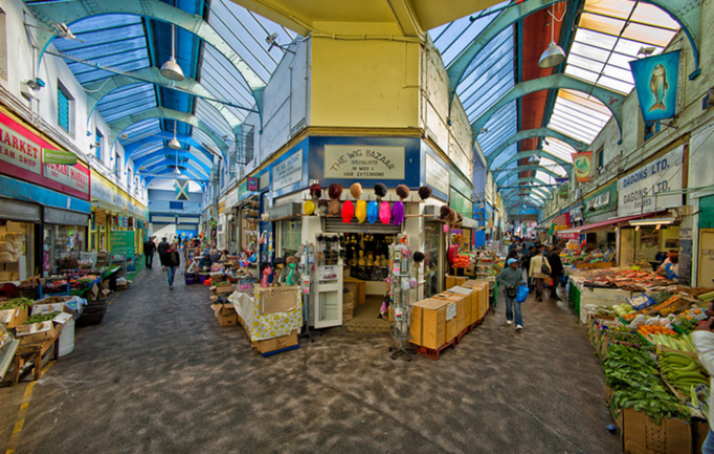 Brixton Village - a very cool indoor market with bars, cafes, restaurants and shops