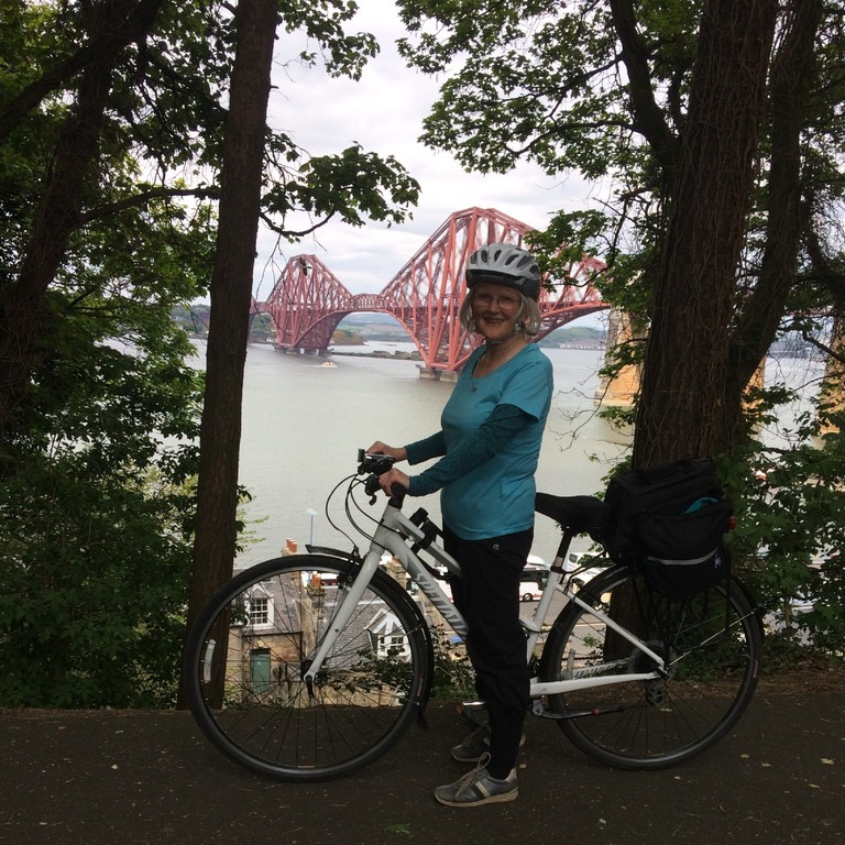 cycle path on Firth of Forth