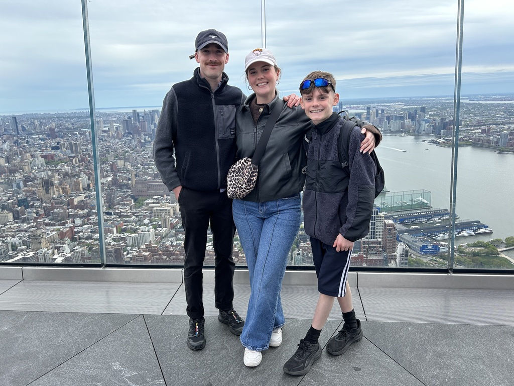 Up at The Edge in New York City! 