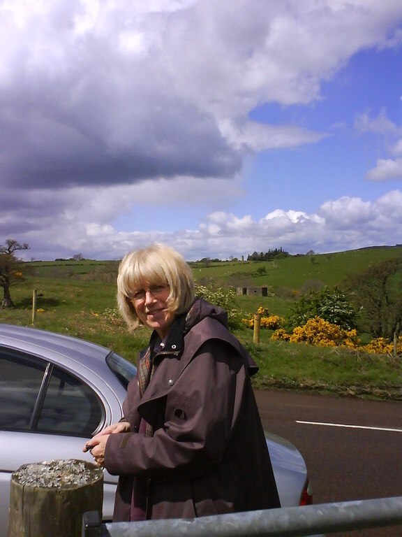 Fiona in Northumberland (where we have a holiday home)