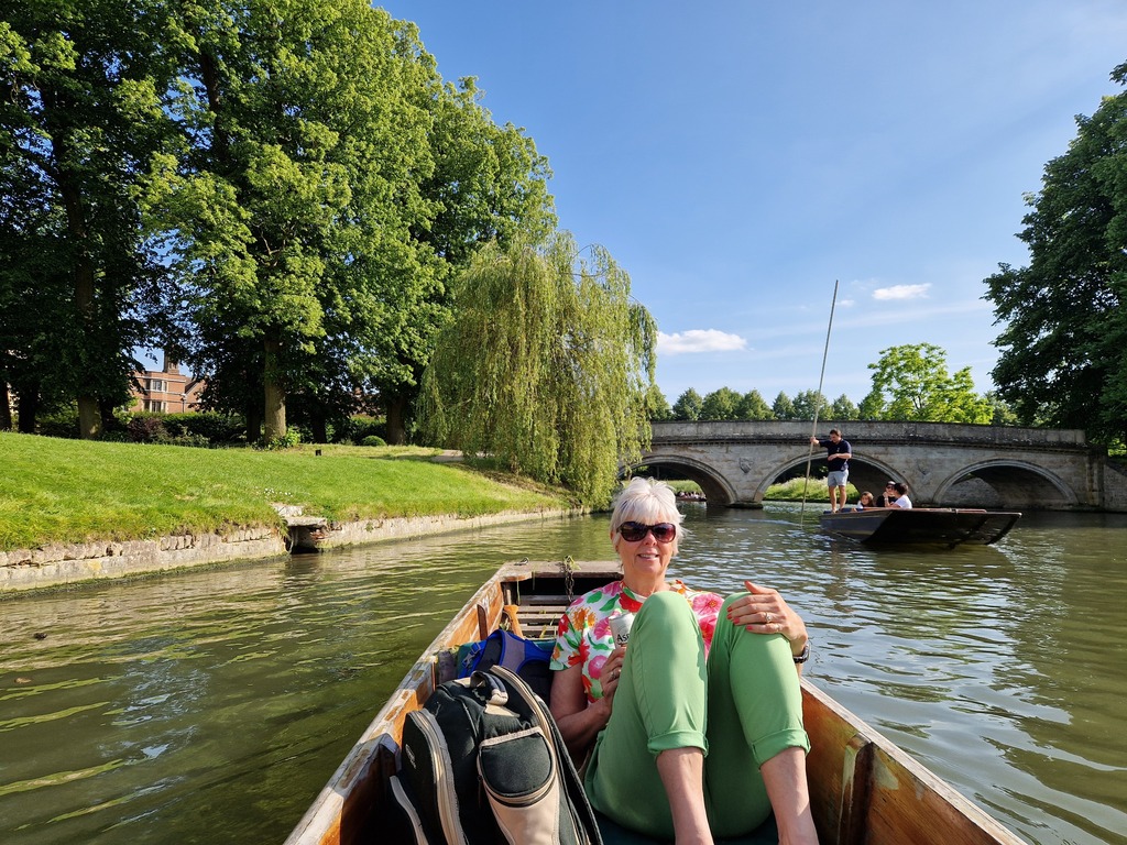 Punting in Cambridge