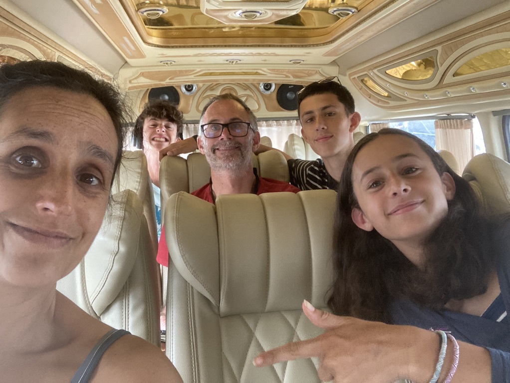 This is us travelling in Thailand in 2023