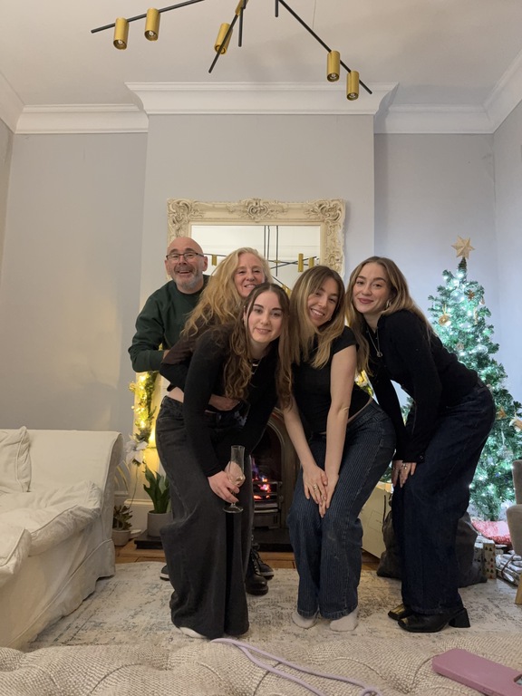 Our family at Christmas