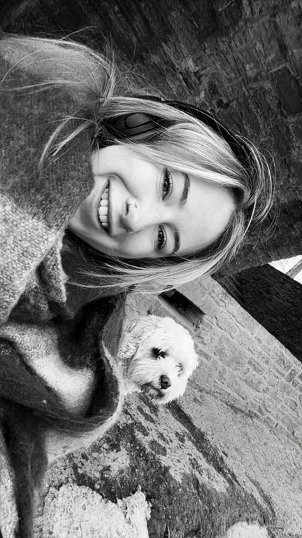 Daughter with Alfie