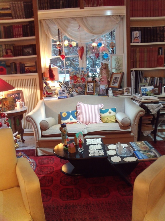 a view of second floor room