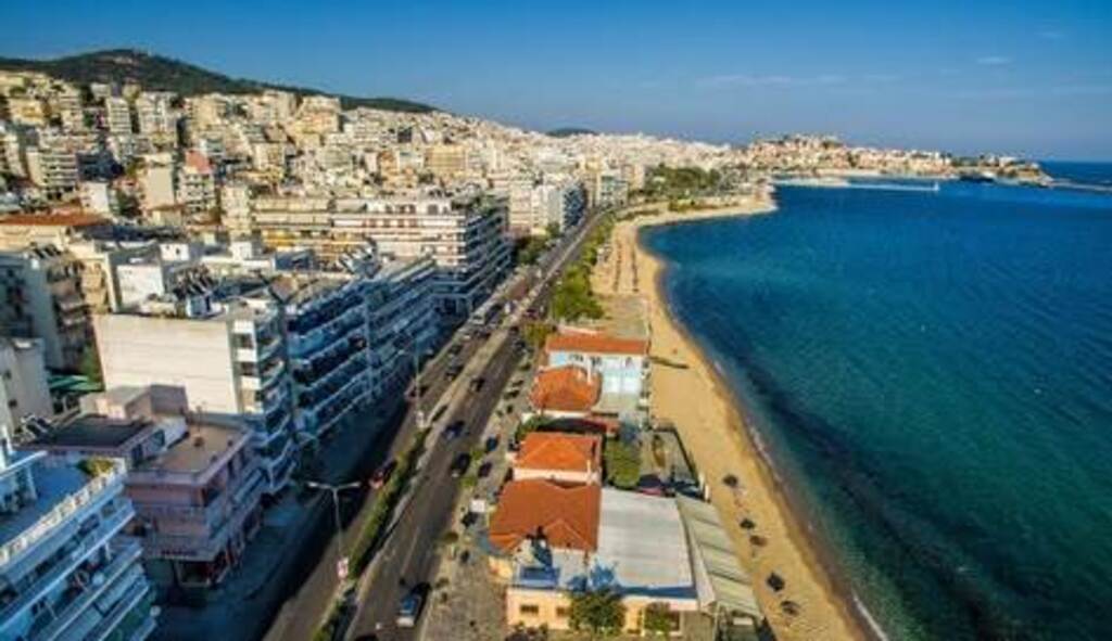 rapsani beach  down town kavala...6km from our Palio   house!