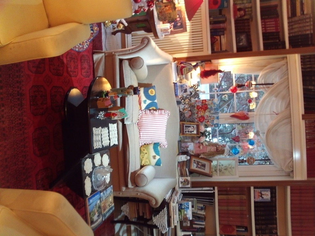 a view of second floor room