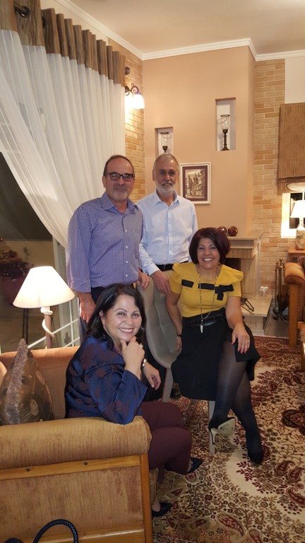 Our friendly couple we normally  travel together