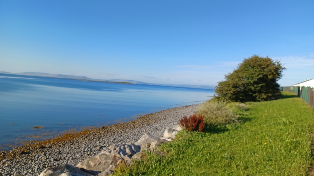 View from coast path near our home