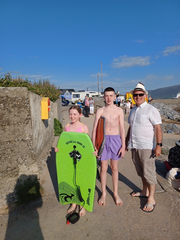 Fenit, our local beach with marina, greenway and places to eat.