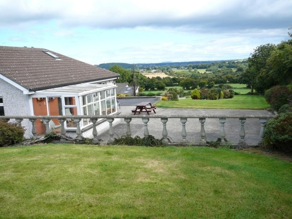 From raised back garden, conservatory,front garden. 