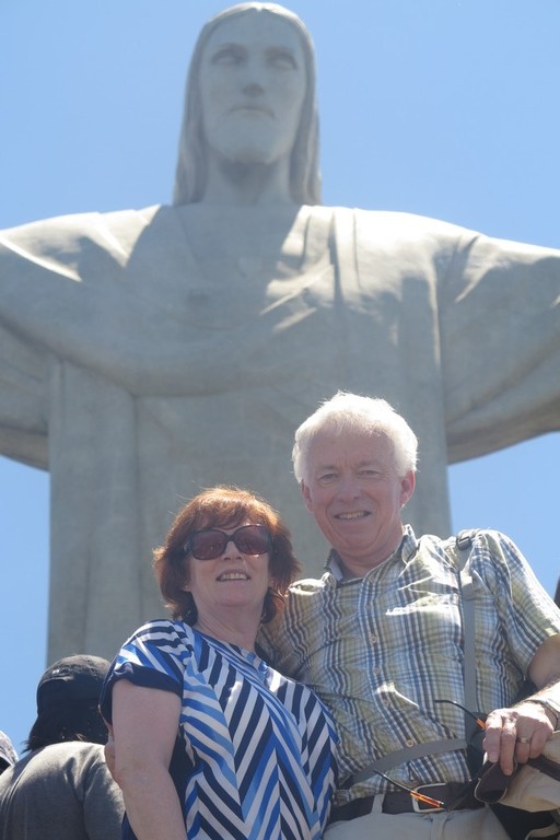 Patricia and Joe on travels.