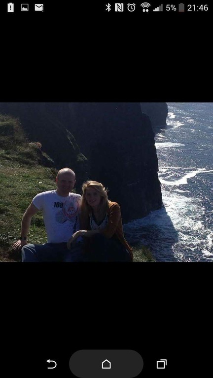 At the Cliffs of Moher, Co. Clare