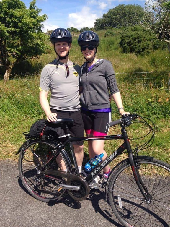 Cycling the greenway