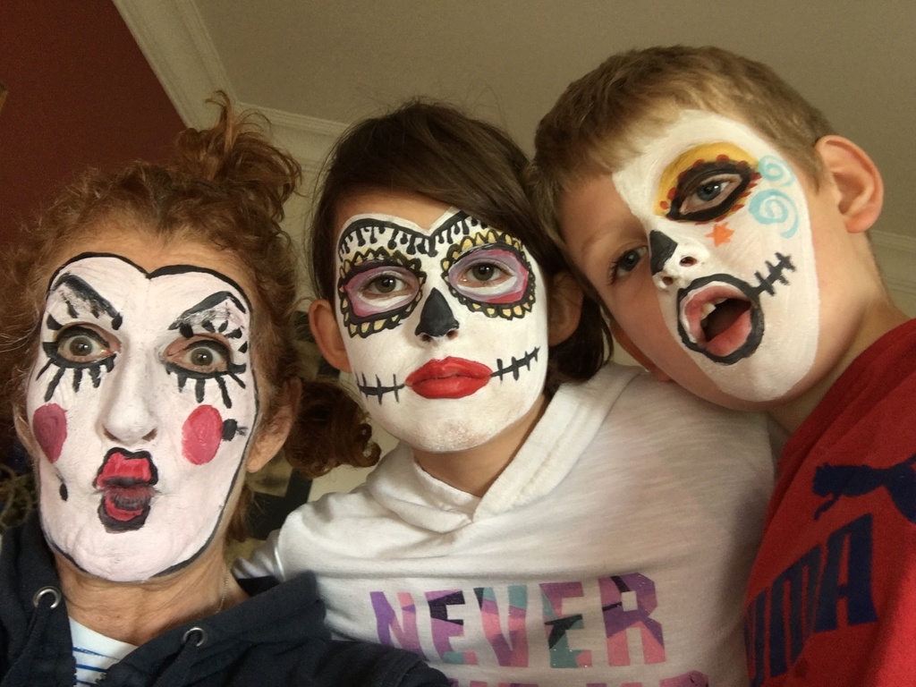 Halloween faces