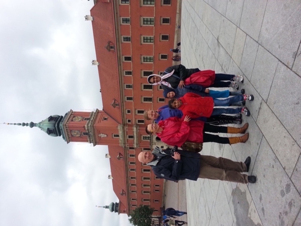 Kings Castle Warsaw with Intervac Partner
 Chris & Family