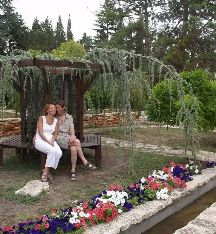 Gudrun and Leifur in Bulgaria years ago