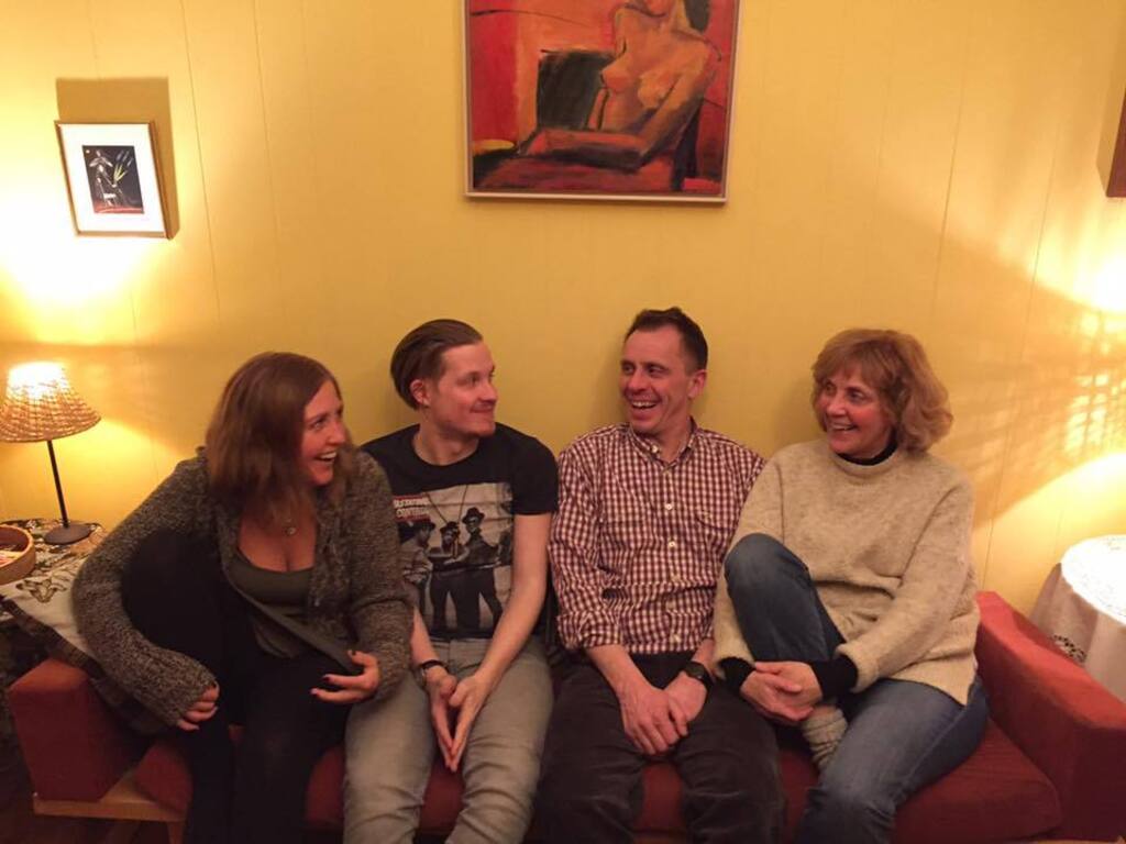 It seems to have been a good joke :) Me and the 3 grown up children.