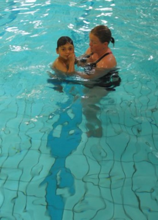 Nikki and Sigrun many years ago.