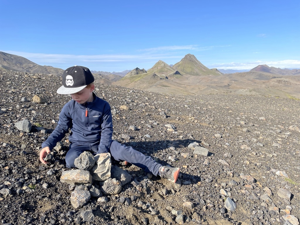 Kári in the Icelandic highlands