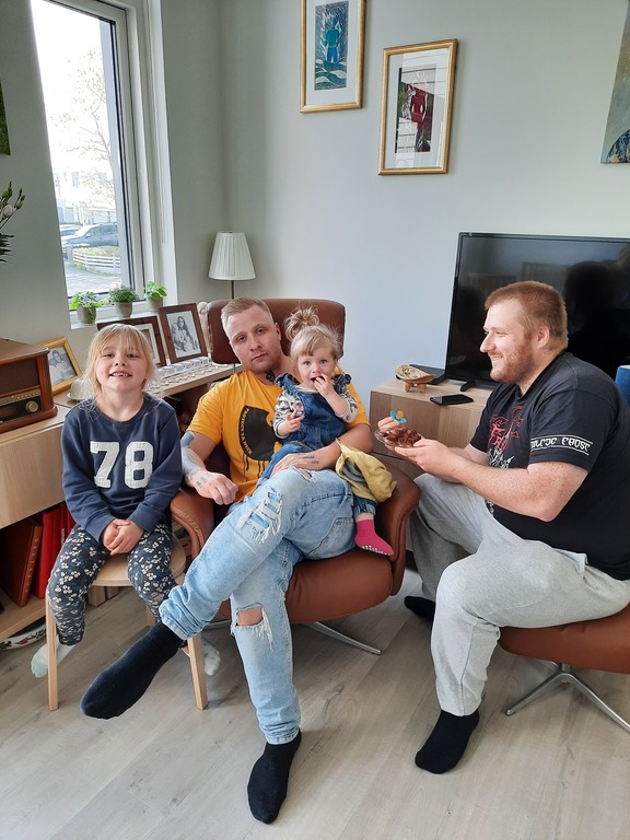 My son's and granddaughter 