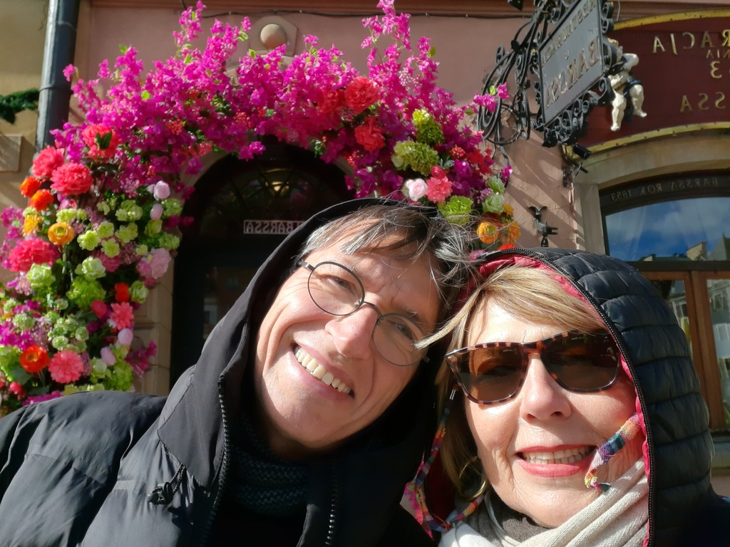 Patrizia e Wolfgang a Varsavia