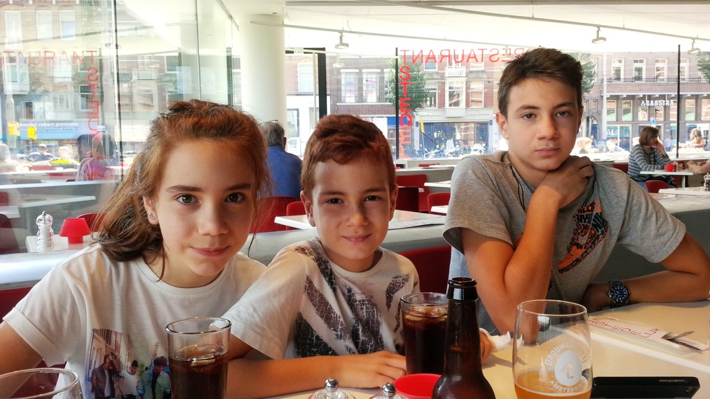  I tre ad Amsterdam - The three in Amsterdam