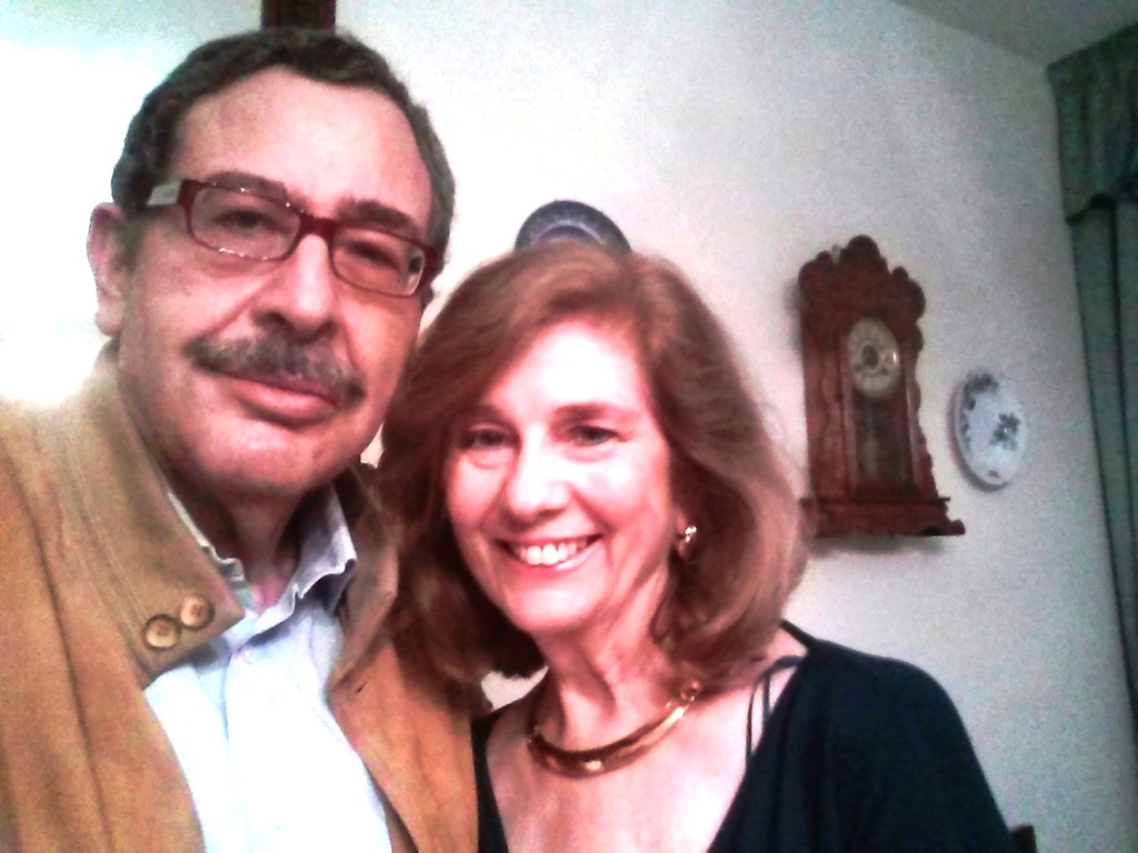 Io e Gianfranco a casa nostra