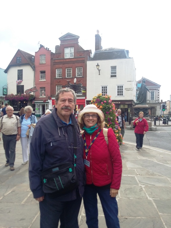 Mio marito Gianfranco ed io