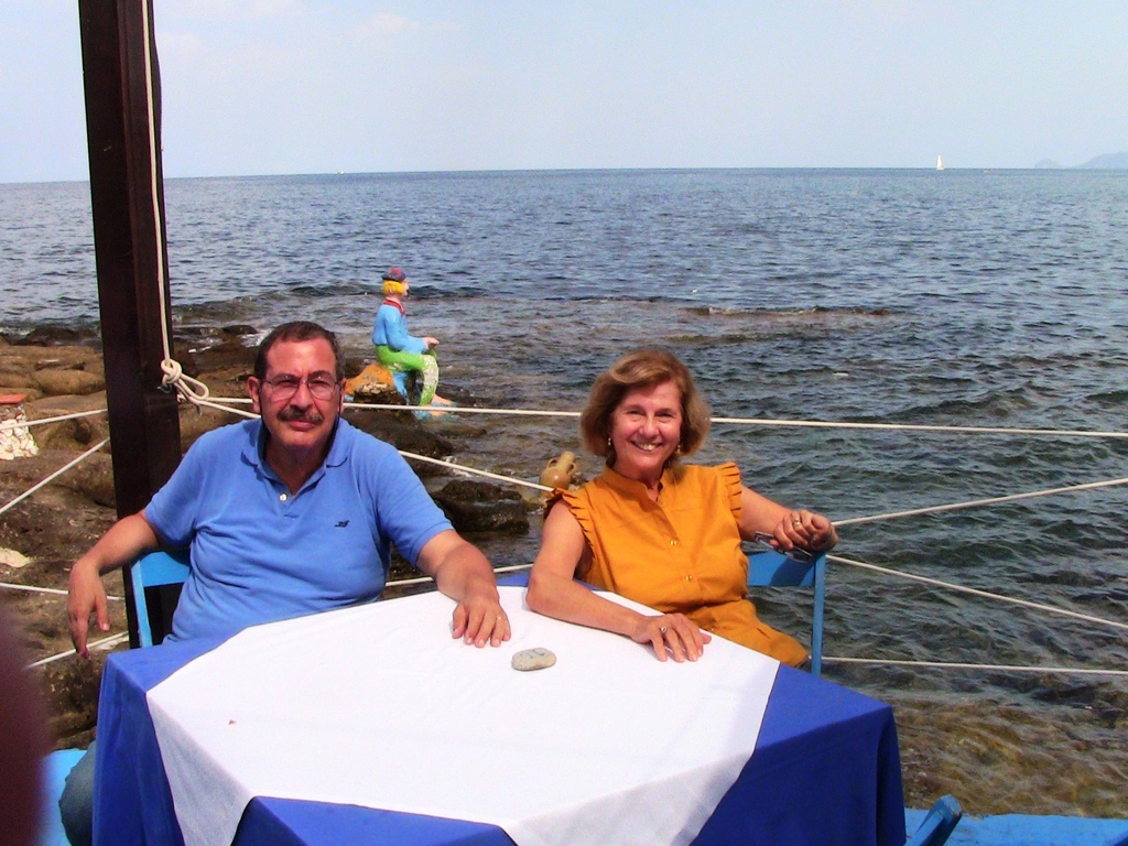Gianfranco e Maria in Sicilia