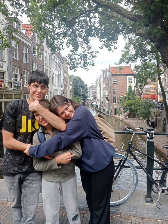 I ragazzi a Utrecht per lo scambio estate 24 - My kids in Utrecht for our exchange in summer 24