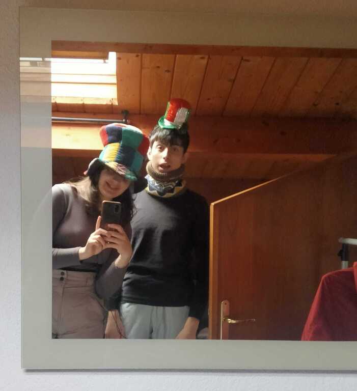 Margherita e Alessandro travestiti per Carnevale febbraio 2024 - Margherita and Alessandro disguised for Carnival 2024