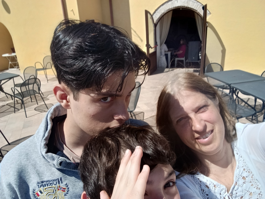 Giulia, Ale and Carlo, May 2025