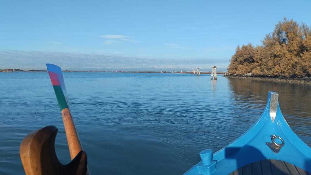 i love rowing in the lagoon