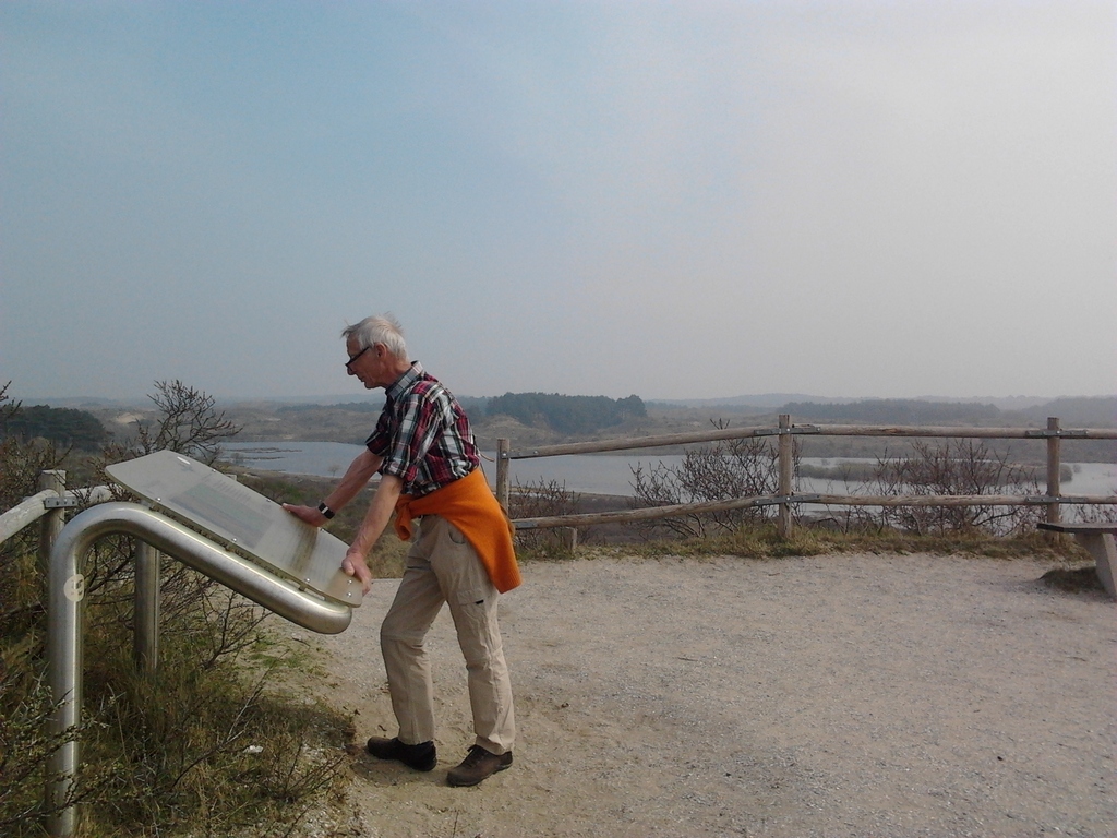 Walking through the dunes near Haarlem
