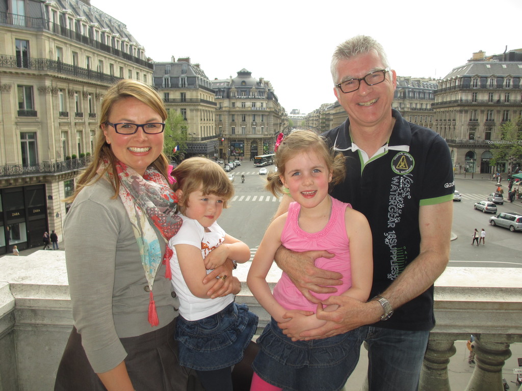 First home exchange, Paris, Spring 2013