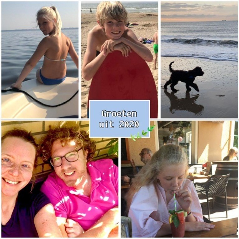 Summer 2020: enjoying a vacation at home.