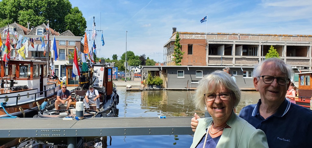 Henny and Bas in Gouda