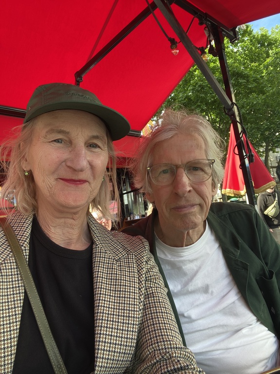 Martin and Margreet 76 and 68 year.
