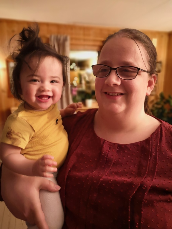 Aunt Karoline and Eva