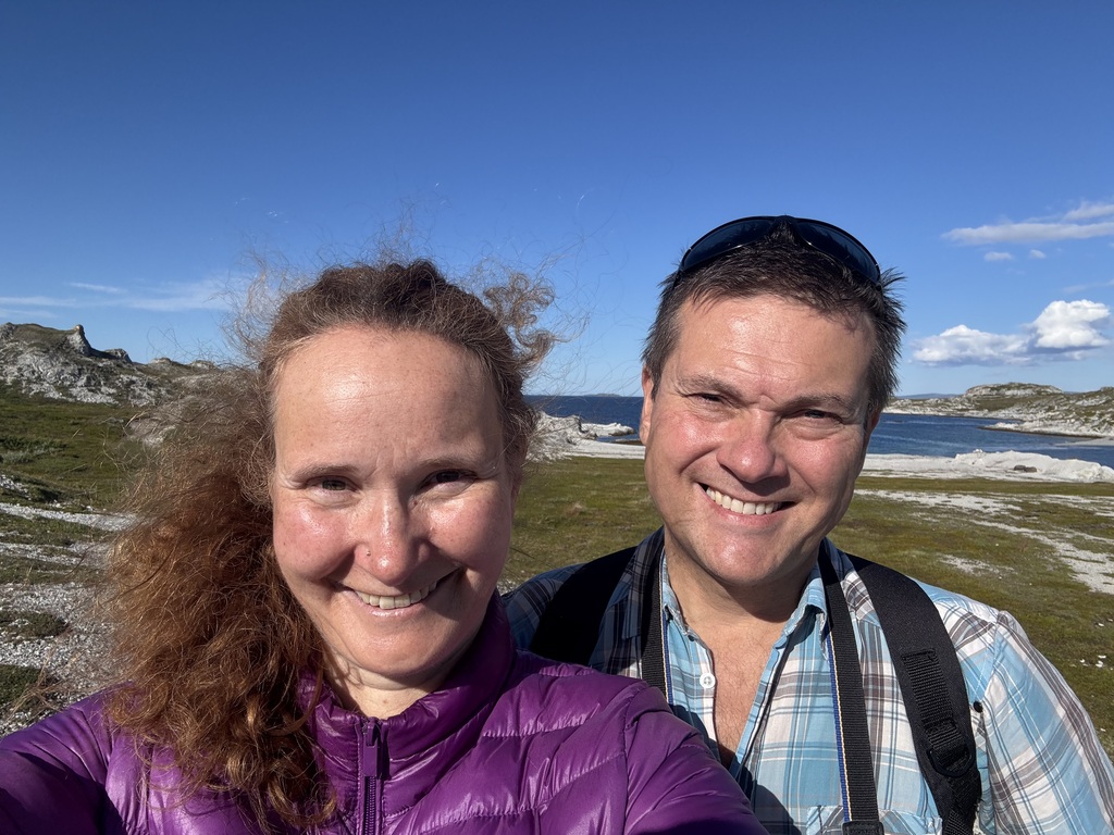 Marit and my partner Torfinn