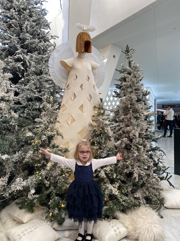 Grandchild Ella, 4 years old in the Opera, the nutcracker