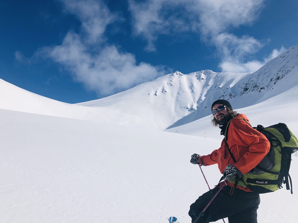 To the top of ‘Sæterdalstinden’, 936 m, 13 min drive from our house