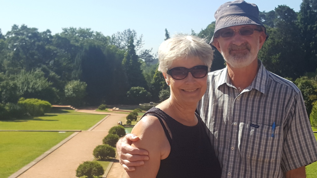 Robyn & Bob on holiday