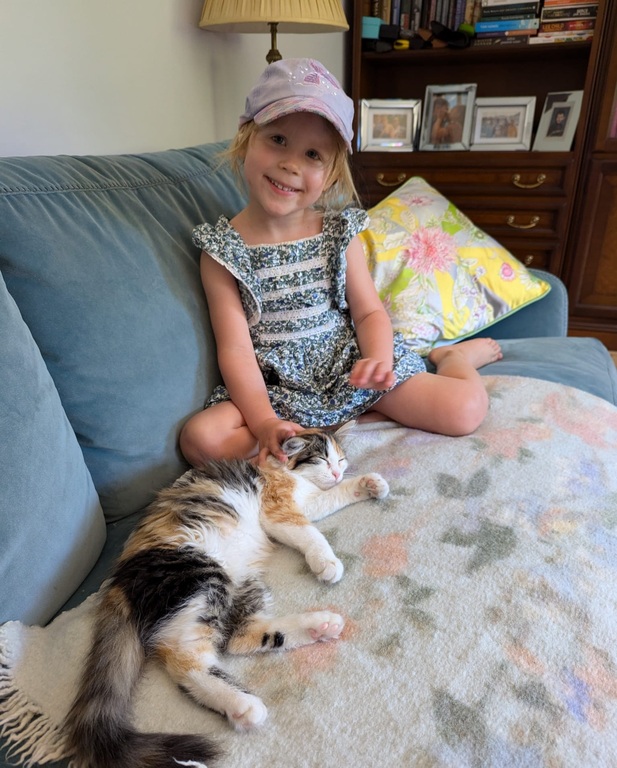 Lena, now is 5 years old 