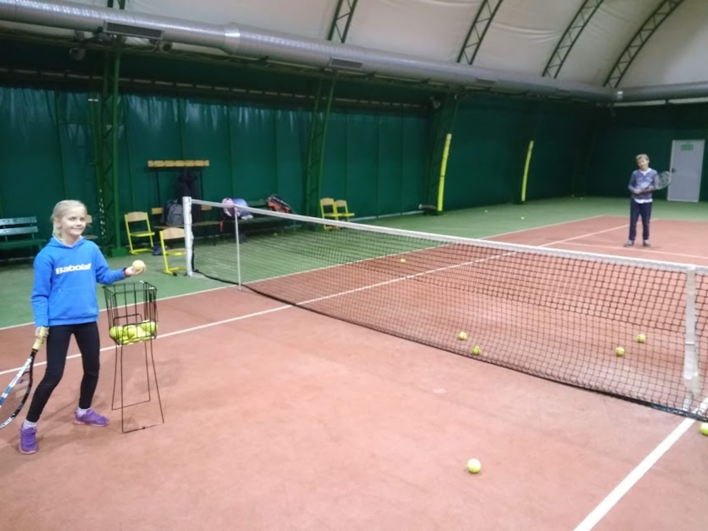Our daughter - Alicja 's hobby - tennis. You can play tennis at tennis centre (300 m from out house). 