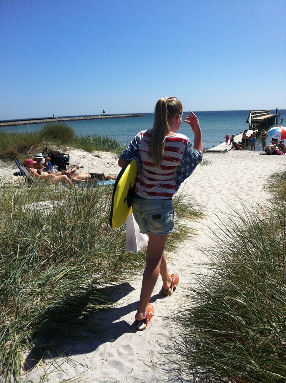 Excellent white sand beach 5 minutes away